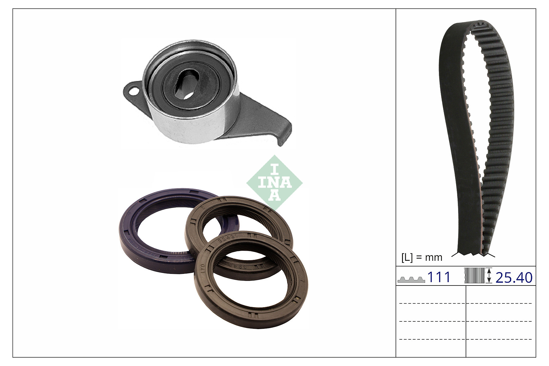 INA 530 0926 10 Zahnriemensatz