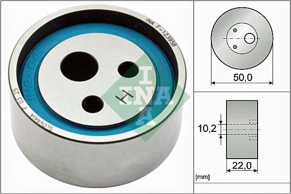 INA 531 0055 10 Spannrolle,...