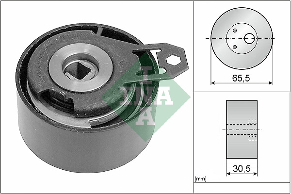 INA 531 0408 30 Rullo tenditore, Cinghia dentata-Rullo tenditore, Cinghia dentata-Ricambi Euro