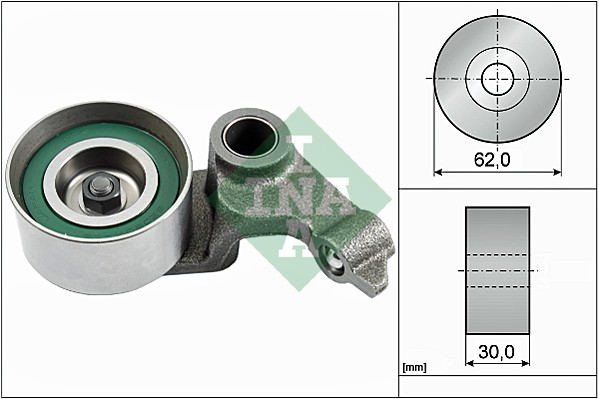 INA 531 0643 20 Rullo tenditore, Cinghia dentata