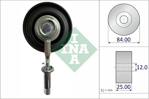 INA 531 0960 10 Spannrolle, Keilriemen