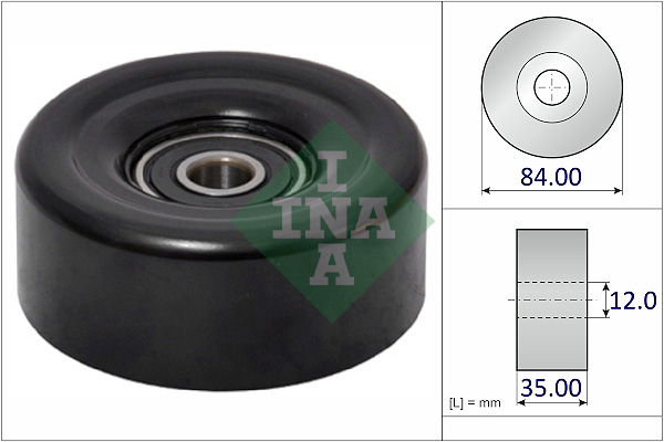 INA 531 0964 10 Spannrolle, Keilriemen