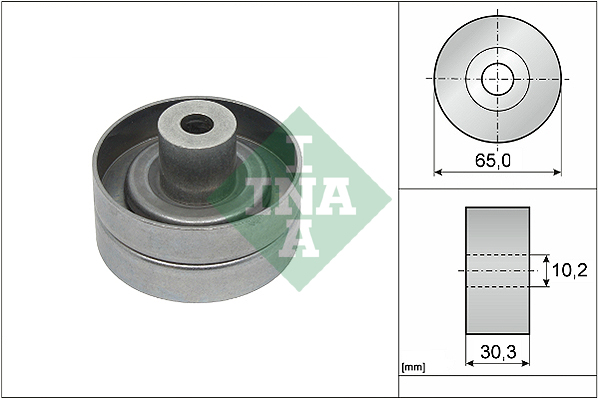 INA 532 0910 10 Galoppino/Guidacinghia, Cinghia Poly-V-Galoppino/Guidacinghia, Cinghia Poly-V-Ricambi Euro