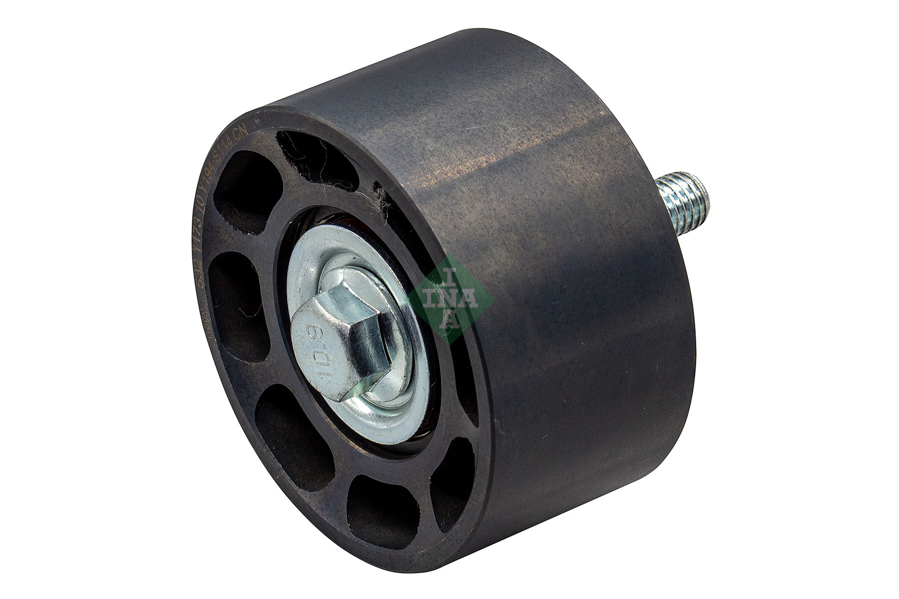INA 532 1173 10 Umlenk-/Führungsrolle, Keilrippenriemen