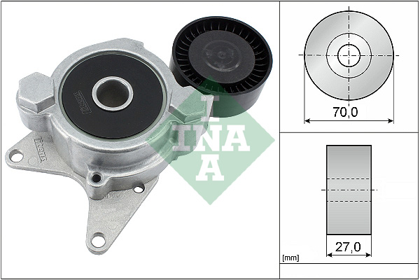 INA 534 0174 10 Braccio tenditore, Cinghia Poly-V