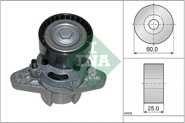 INA 534 0271 10 Braccio tenditore, Cinghia Poly-V-Braccio tenditore, Cinghia Poly-V-Ricambi Euro