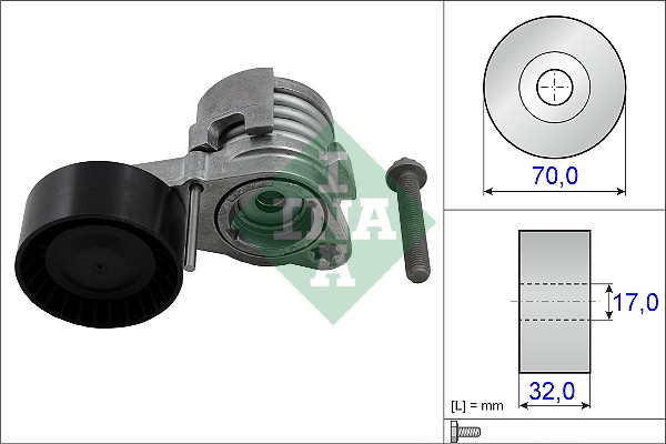 INA 534 0432 10 Spannarm,...