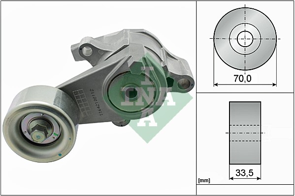 INA 534 0566 10 Spannarm,...