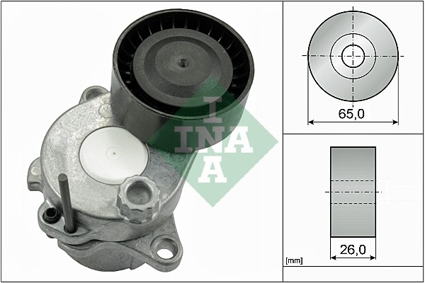 INA 534 0592 10 Braccio tenditore, Cinghia Poly-V-Braccio tenditore, Cinghia Poly-V-Ricambi Euro