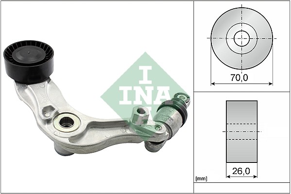 INA 534 0596 10 Spannarm,...