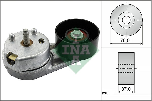 INA 534 0597 10 Braccio tenditore, Cinghia Poly-V-Braccio tenditore, Cinghia Poly-V-Ricambi Euro