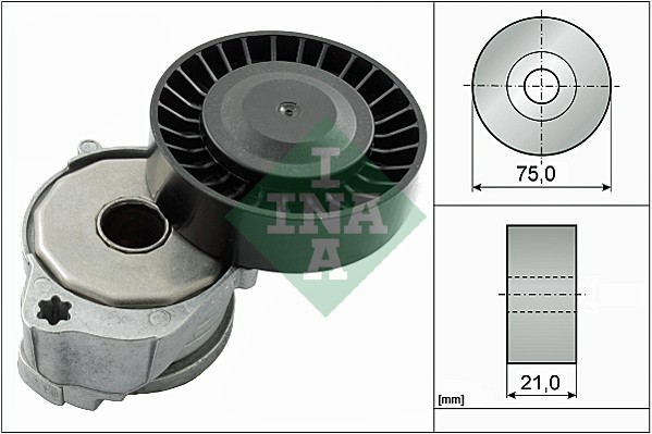 INA 534 0604 10 Braccio tenditore, Cinghia Poly-V-Braccio tenditore, Cinghia Poly-V-Ricambi Euro