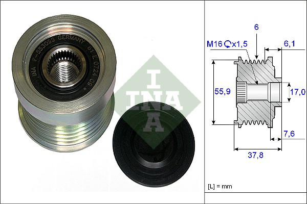 INA 535 0072 10 механизъм...