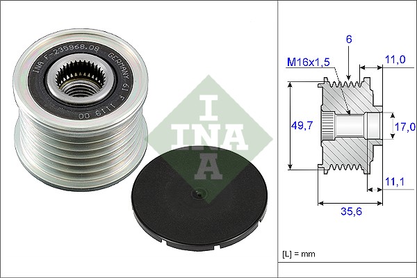 INA 535 0086 10 механизъм...