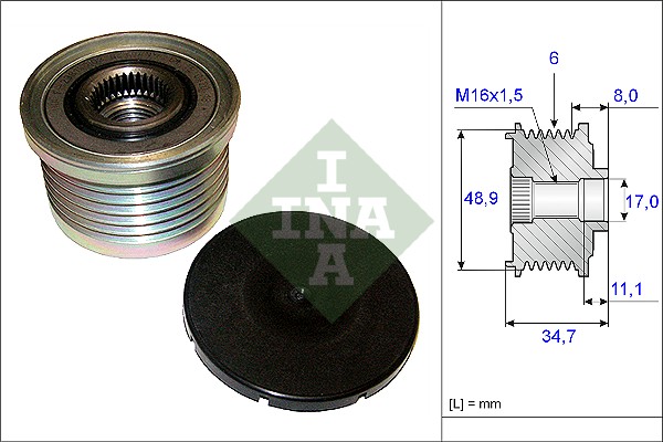 INA 535 0088 10 механизъм...