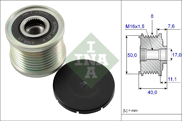 INA 535 0119 10 механизъм...