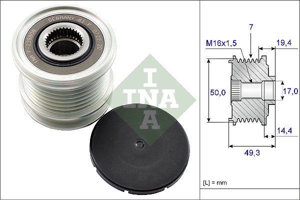 INA 535 0140 10 механизъм...