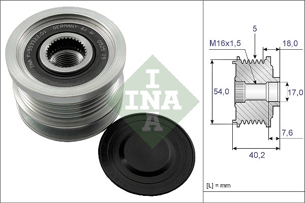 INA 535 0143 10 механизъм...