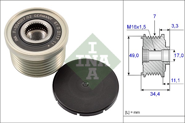 INA 535 0164 10 механизъм...