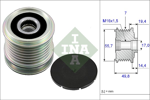 INA 535 0165 10 generátor...