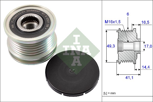 INA 535 0178 10 механизъм...