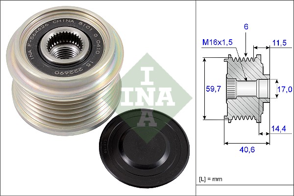 INA 535 0227 10 механизъм...