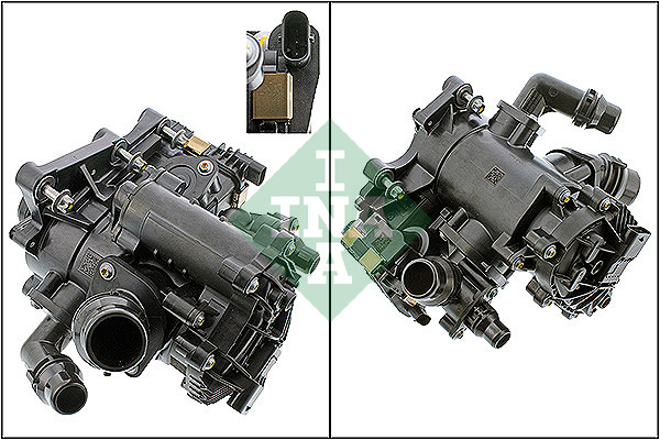 INA 538 1023 10 Thermal management module Wasserpumpe, Motorkühlung