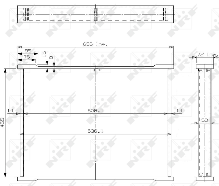 NRF 13409 Core, radiator