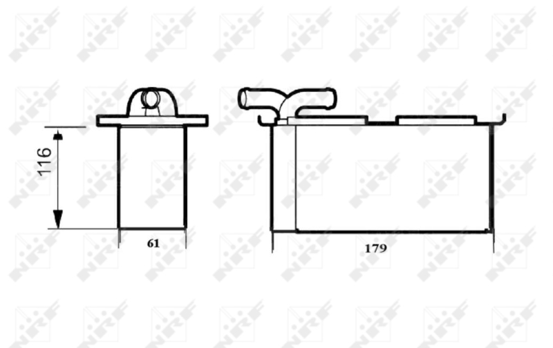 NRF 30045 Intercooler-Intercooler-Ricambi Euro