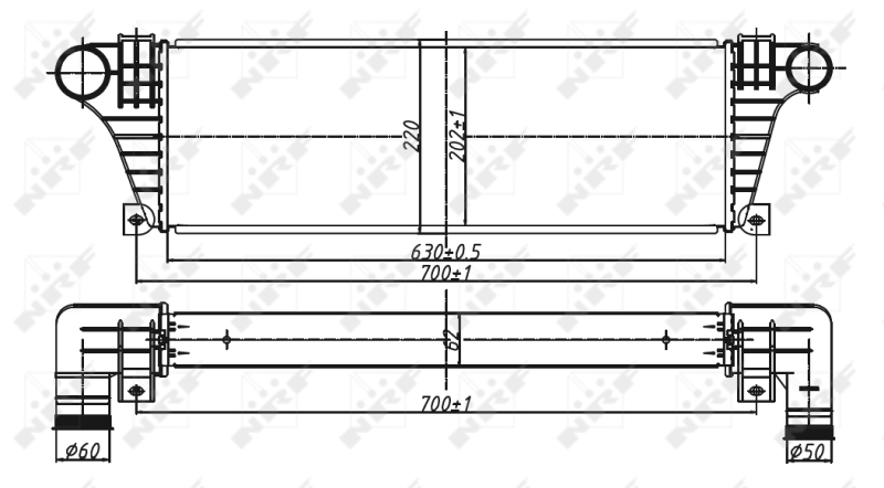 NRF 30097 Intercooler-Intercooler-Ricambi Euro