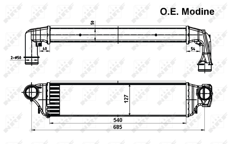 NRF 30119 Intercooler