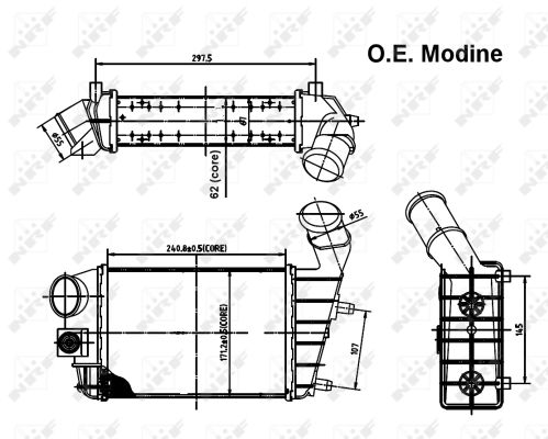 NRF 30142 Intercooler