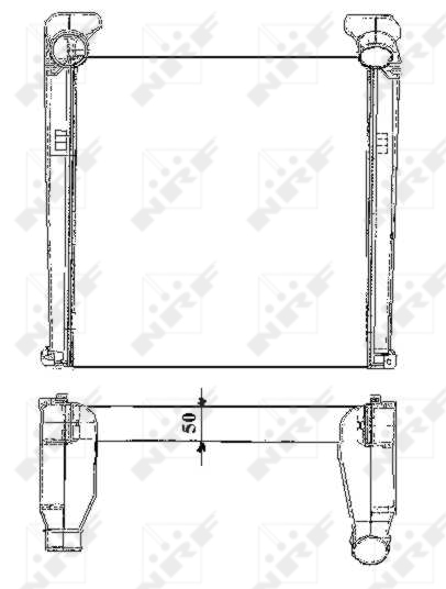 NRF 30144 Intercooler