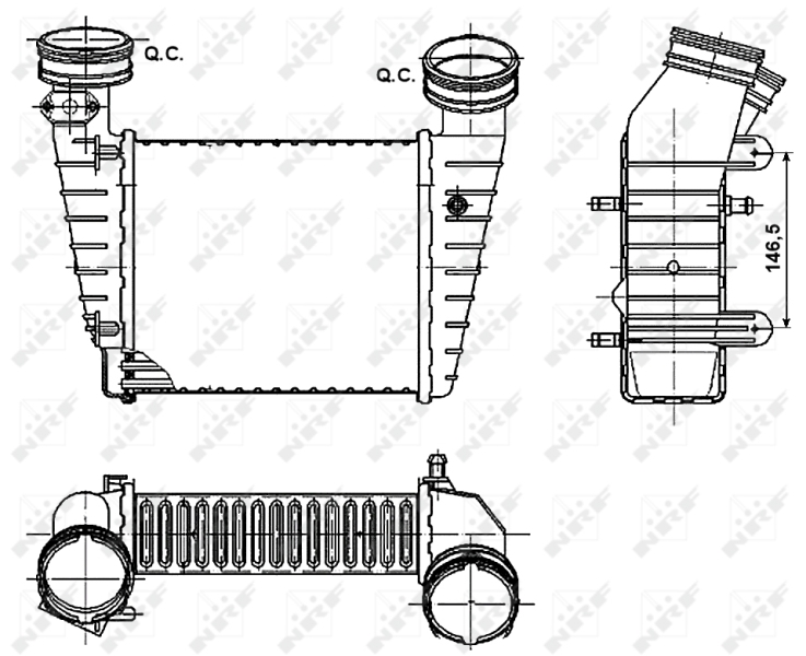 NRF 30147A Intercooler