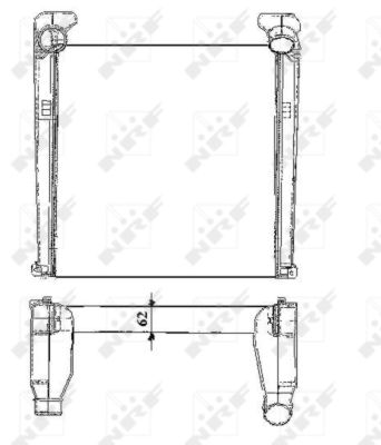 NRF 30155 Intercooler