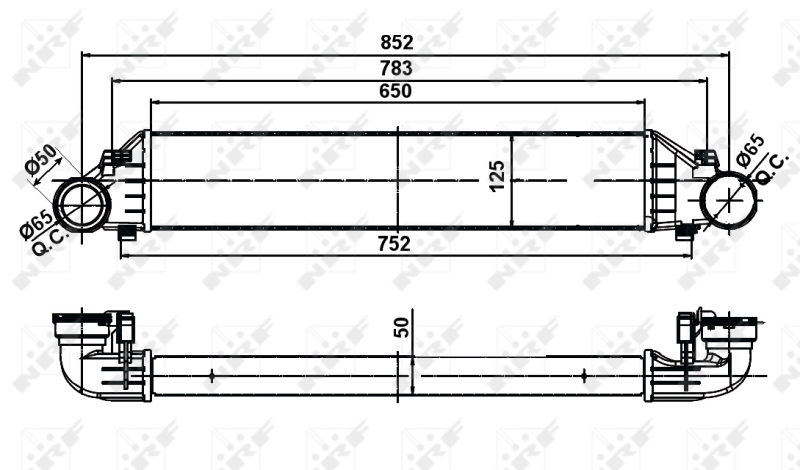 NRF 30161A Intercooler