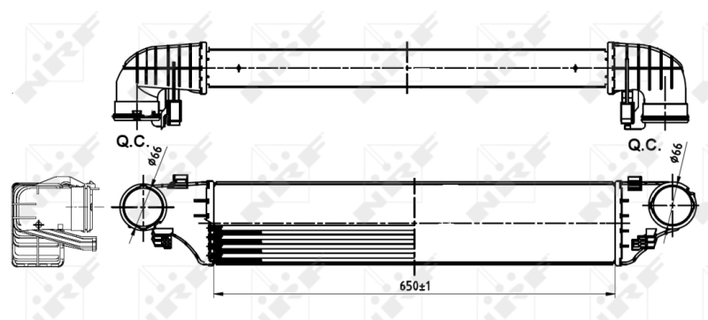 NRF 30164A интеркулер...