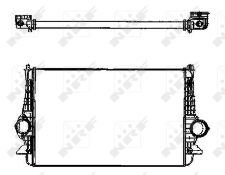 NRF 30166 Intercooler