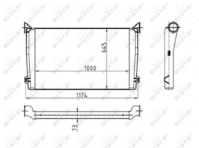 NRF 30176 Intercooler