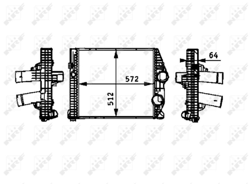 NRF 30211 Intercooler-Intercooler-Ricambi Euro