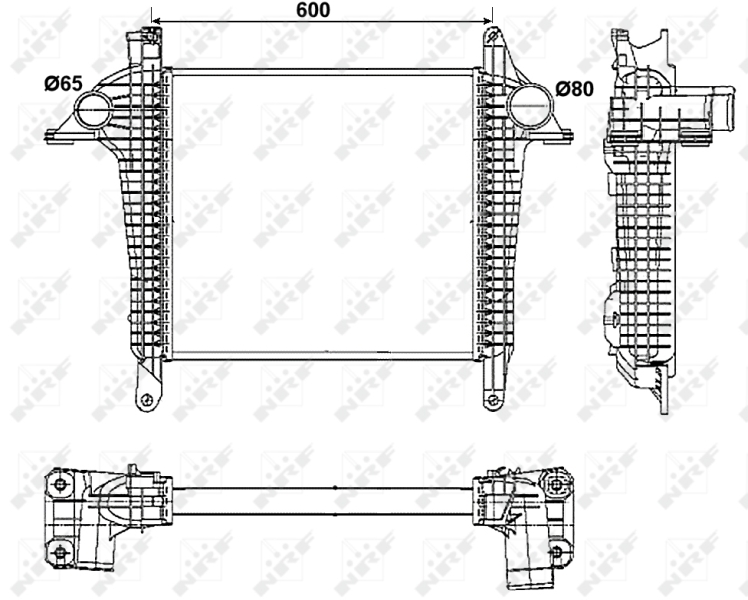 NRF 30261 Intercooler-Intercooler-Ricambi Euro