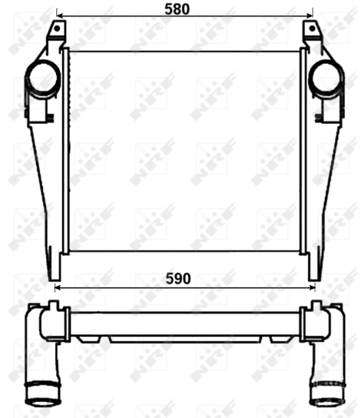 NRF 30264 Intercooler