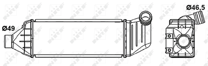 NRF 30275 Intercooler-Intercooler-Ricambi Euro