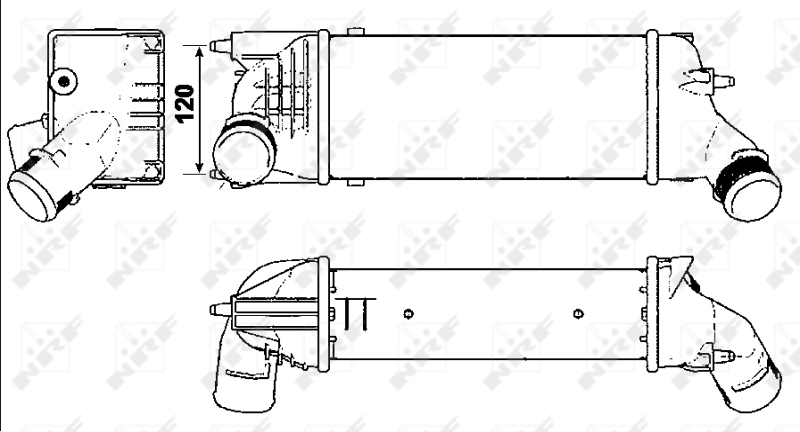 NRF 30277 Intercooler