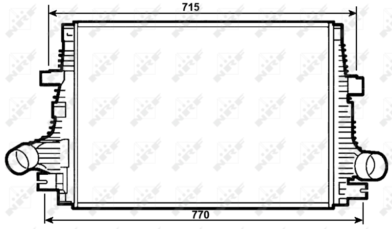 NRF 30284 Intercooler