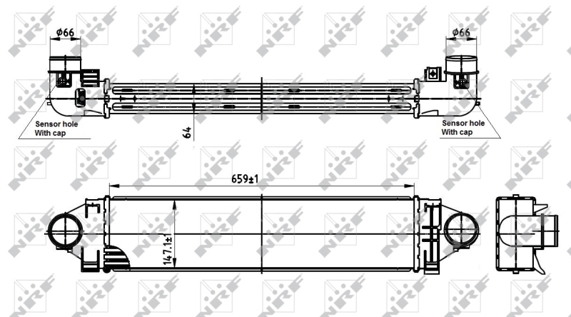 NRF 30304 Intercooler