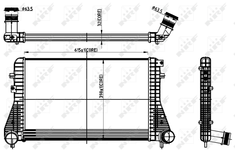 NRF 30306 Intercooler-Intercooler-Ricambi Euro