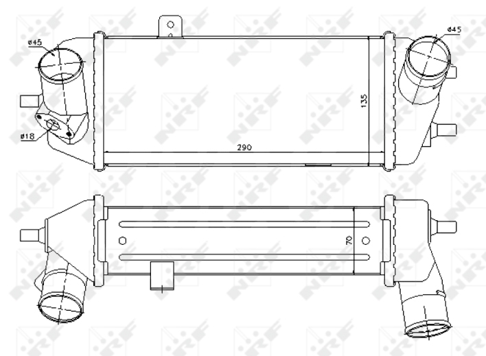 NRF 30327 Intercooler-Intercooler-Ricambi Euro