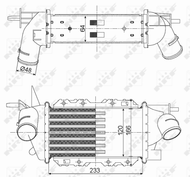 NRF 30352 Intercooler