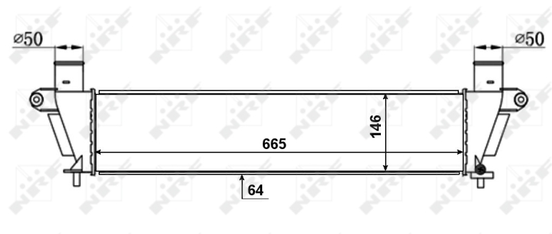 NRF 30367 Intercooler